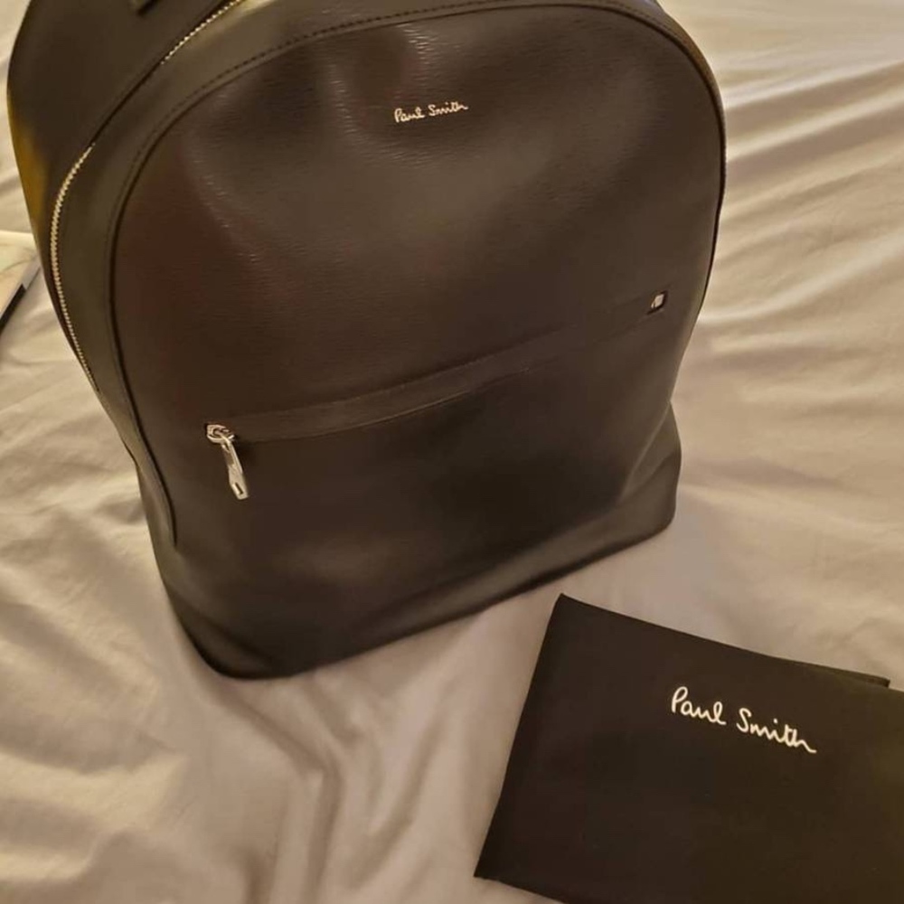 Paul Smith Epi Leather Backpack
